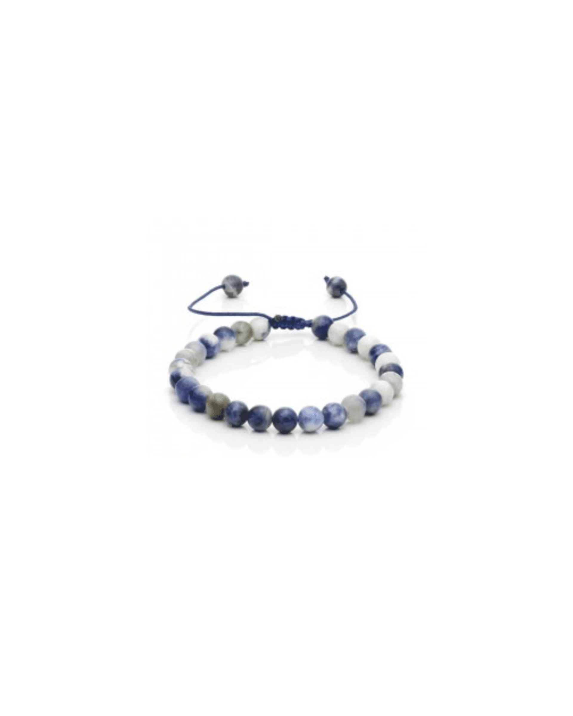 PULSERA DE SODALITA AJUSTABLE 6MM - 1