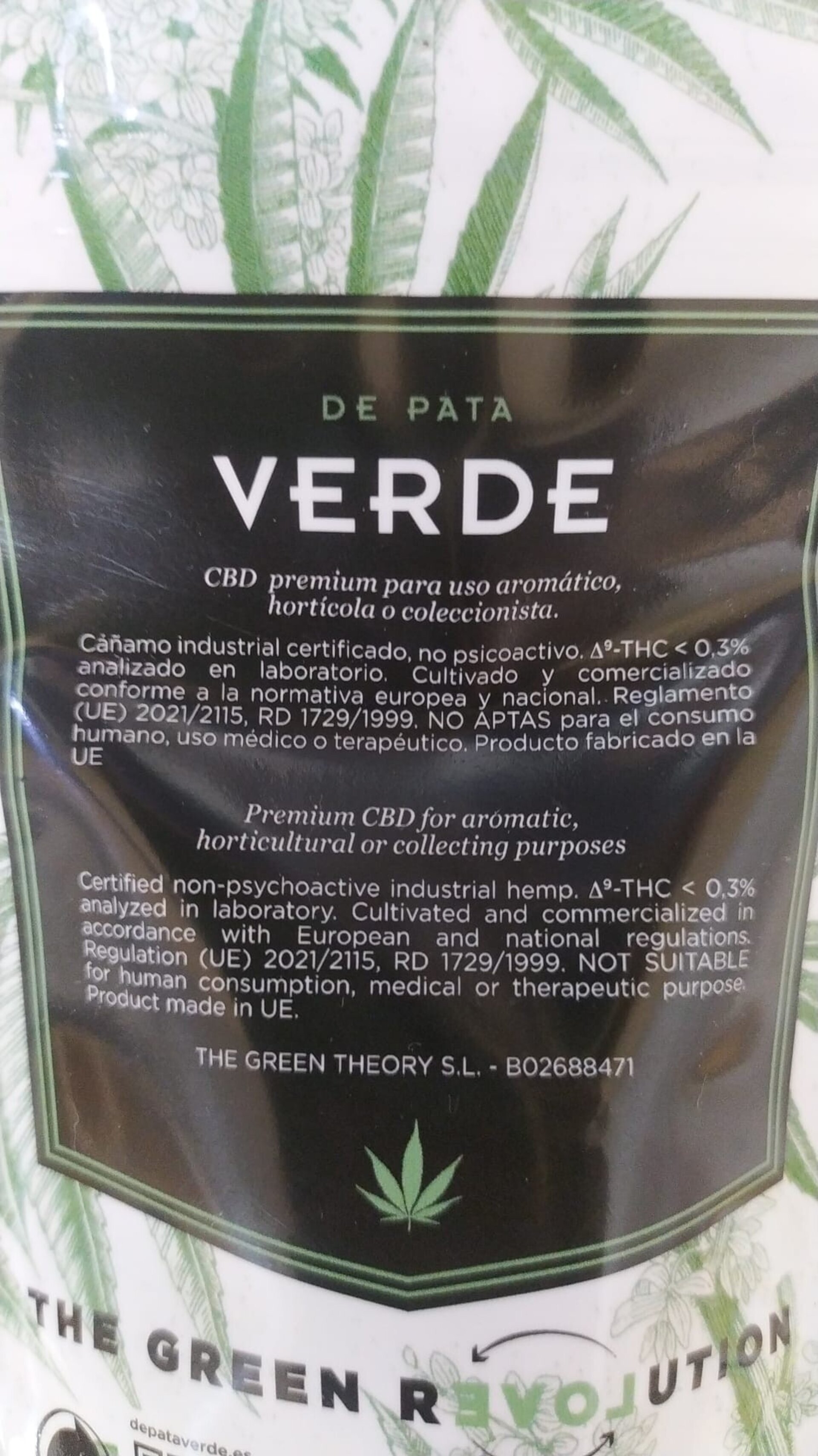 GORILLA GLUE CBD DE PATA VERDE - 3