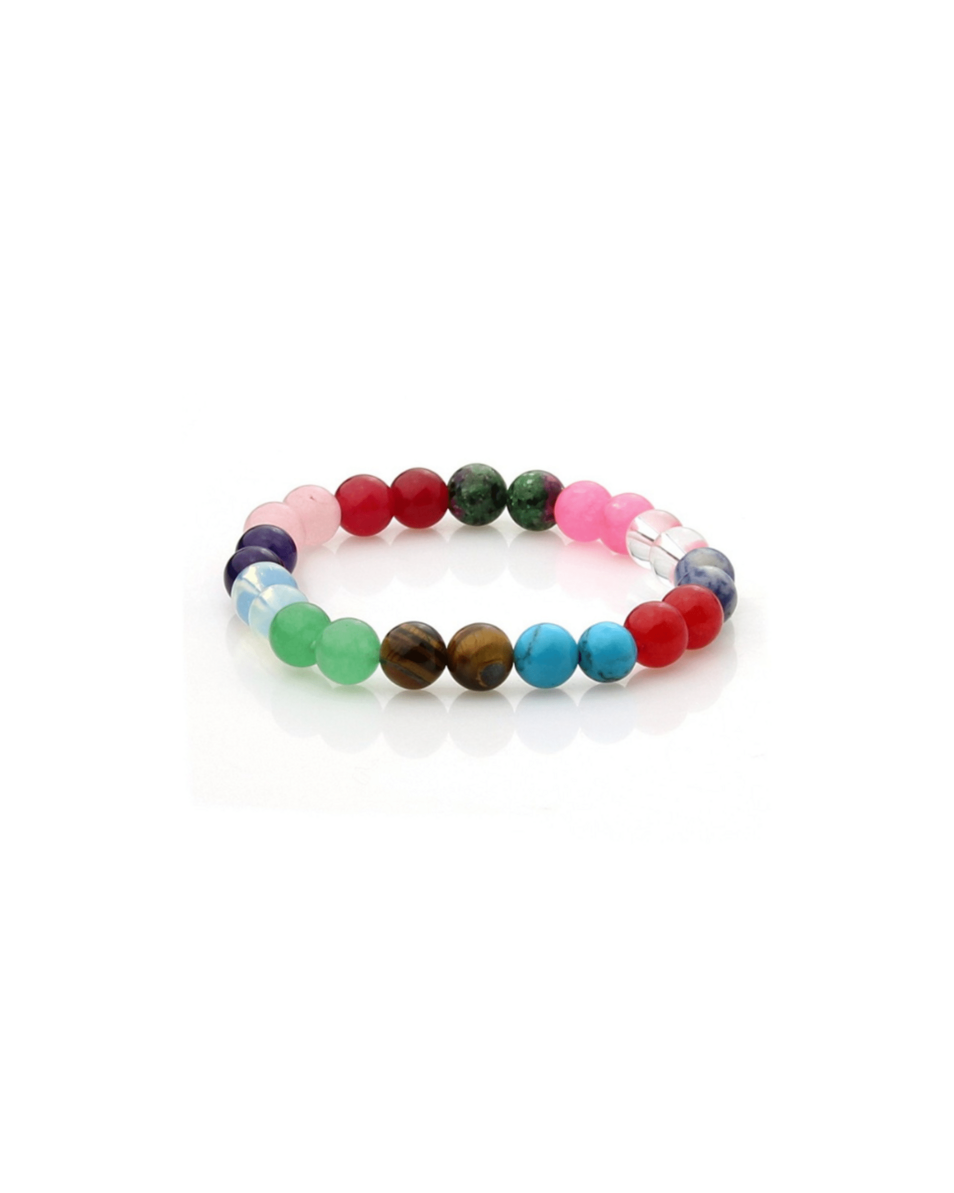 PULSERA COLORIDA BOLAS DE 8 MM - 1
